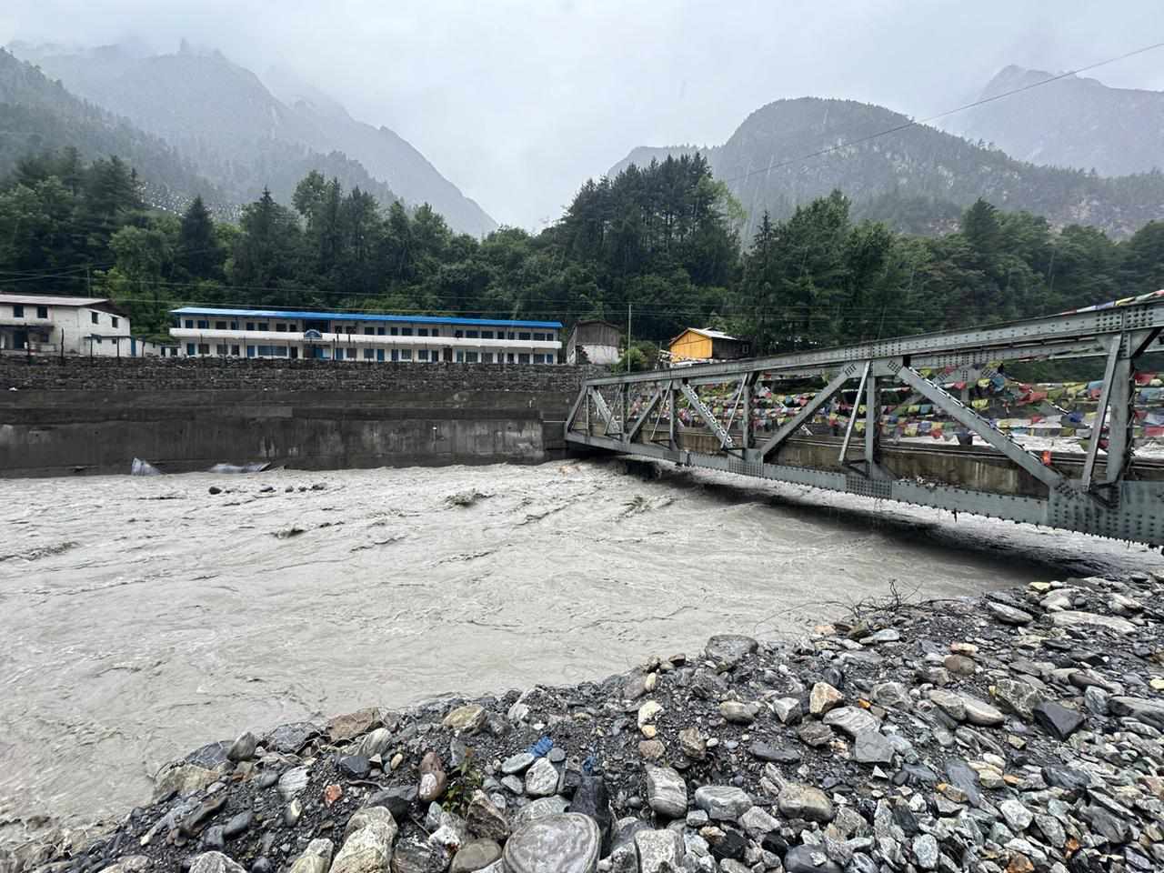 मर्स्याङ्दी नदीको वहाव बढ्यो, सतर्कता अपनाउन आग्रह